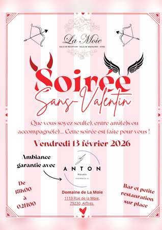 Soirée « Sans-Valentin » ​ (13 février 2026)