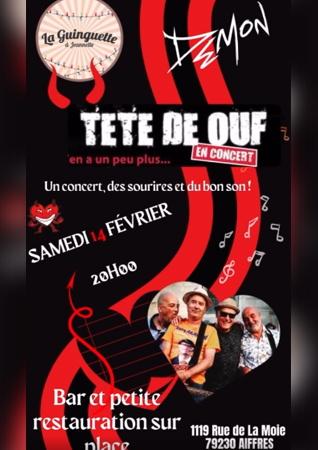Concert « Tête de Ouf » ​ (14 février 2026)