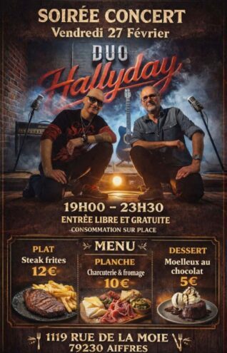 Soirée « Duo Hallyday » ​ (27 février 2026)